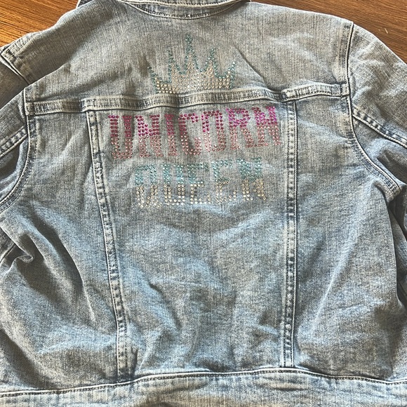 Jean Jacket Unicorn Queen - Picture 1 of 4